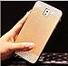 Galaxy Note 3 Case, Beauty Luxury Diamond Hybrid Glitter Bling Hard Shiny Sparkling with Crystal Rhinestone Metal Aluminum Back Cover Case for Samsung Galaxy Note 3 N9000 (Gold, Galaxy Note 3)