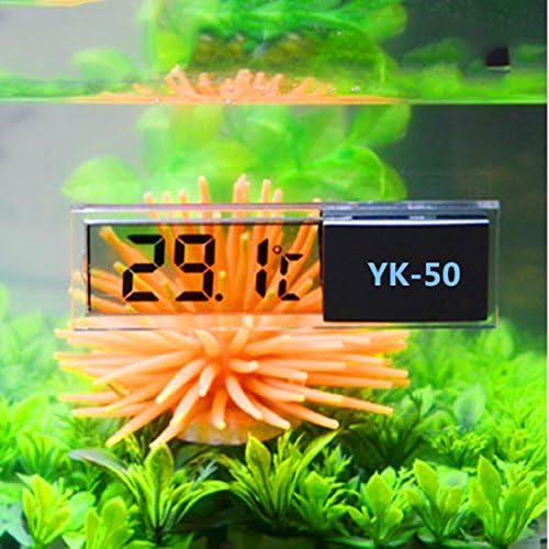 Fish Tank Temp Meter Aquarium Thermometer Temperature LCD Digital Electronic Temperature Measurement Control Accessories 1Pc
