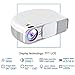iBosi Cheng Video Projector 1080P Full HD Home Theater Projector LCD Portable Projector with 3600 Lux, 208