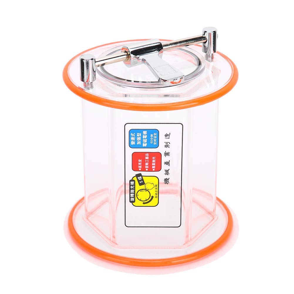 Jewelry Polishing Machine Accessories, Jewelry Polisher Tumbler Washable Mini Polisher Tumbler Tool Jewelry Machine Parts for Polishing Gold and Silver Jewelry