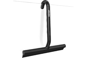 Anjinwiper All-One-Piece Shower Squeegee, Silicone Squeegee for Shower Glass Doors Window, Glass, Bathroom & Tile Walls, Hous