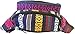 Boho Hippie Fanny Pack Belt Bag I Boho Fanny Packs for Women Fashionable - For Halloween - Crossbody Bag Bum bag Waist Bag Tie Dye Fanny Pack (Navy Vert)