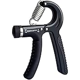 Hand Grip Ajustável Premium 60KG - Exercitador de Mãos, Punhos e Antebraços para Fisioterapia, Musculação, Reabilitação, Cros