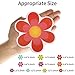 Pack of 10,Non Slip Bathtub Stickers,Adhesive Decals With Bright Colors,Ideal Large Appliques For Your family's Safety,Suit for Bath Tub,Stairs,Shower Room & Other Slippery Surfaces.(Bright Flowers)