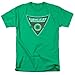 Green Arrow Shield Logo DC Comics Justice League Men's T-Shirt Green