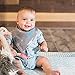 BABY BANDANA DROOL BIBS WITH SNAPS, Unisex 6-Pack Gift Set for Drooling and Teething, 100% Organic Cotton, Soft, Super Absorbent, Hypoallergenic - Baby Shower Gift Set by Wallabuny