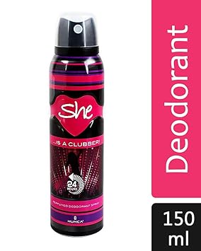 Archies She is Clubber Deodorant for Women, 150ml