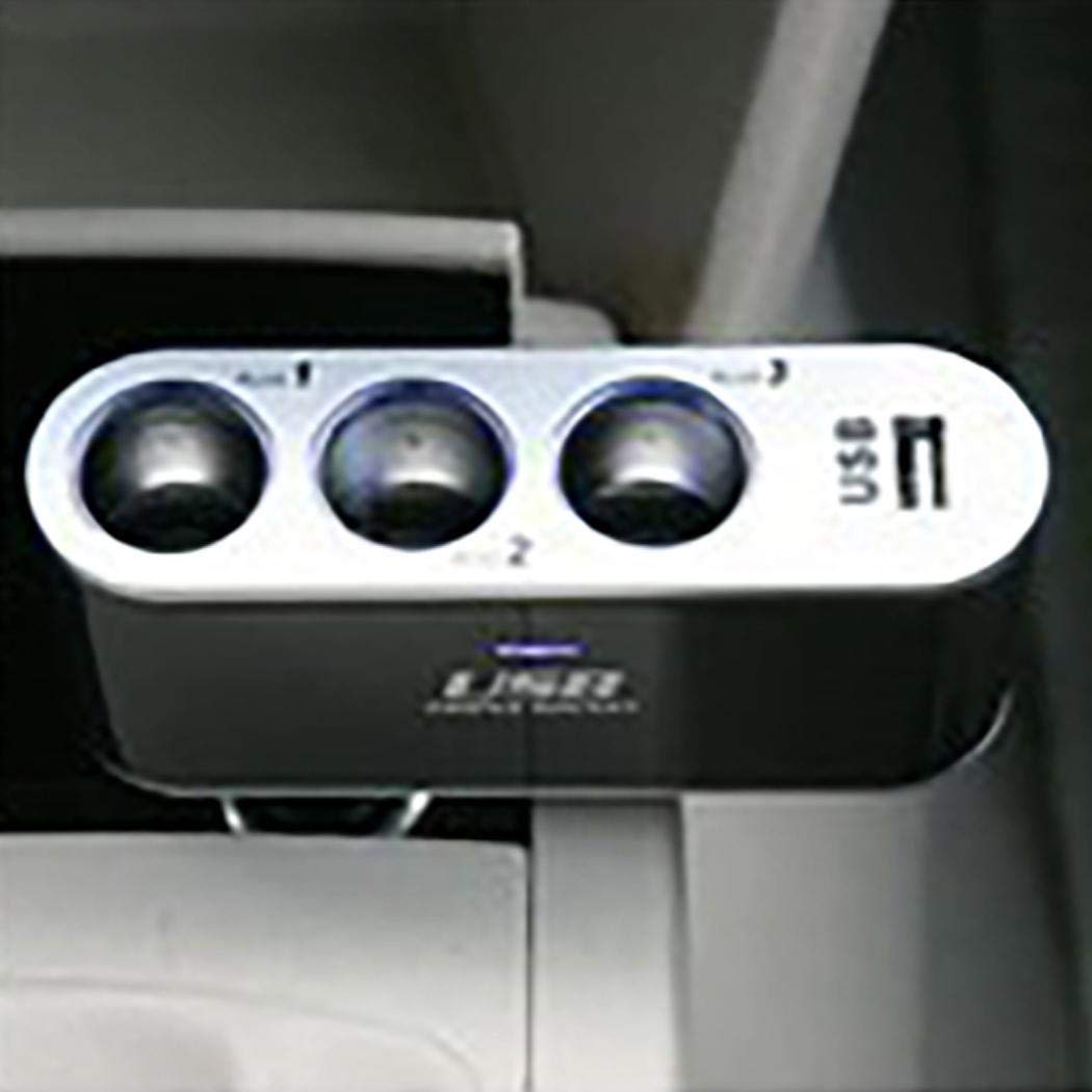 UpBeauty Car USB 90 Degree Vertical Plug Vehicle Charger Extension Splitter Unlocked Cell Phones