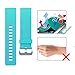 SKYLET Compatible with Fitbit Blaze Bands for Men Women, 3 Pack Soft Sport Silicone Replacement Sport Wristband with Stainless Steel Frame Compatible with Fitbit Blaze Bracelet