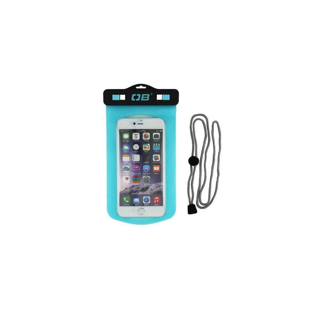 Overboard Flip Phone Aqua Waterproof Tech Case - Aqua Blue
