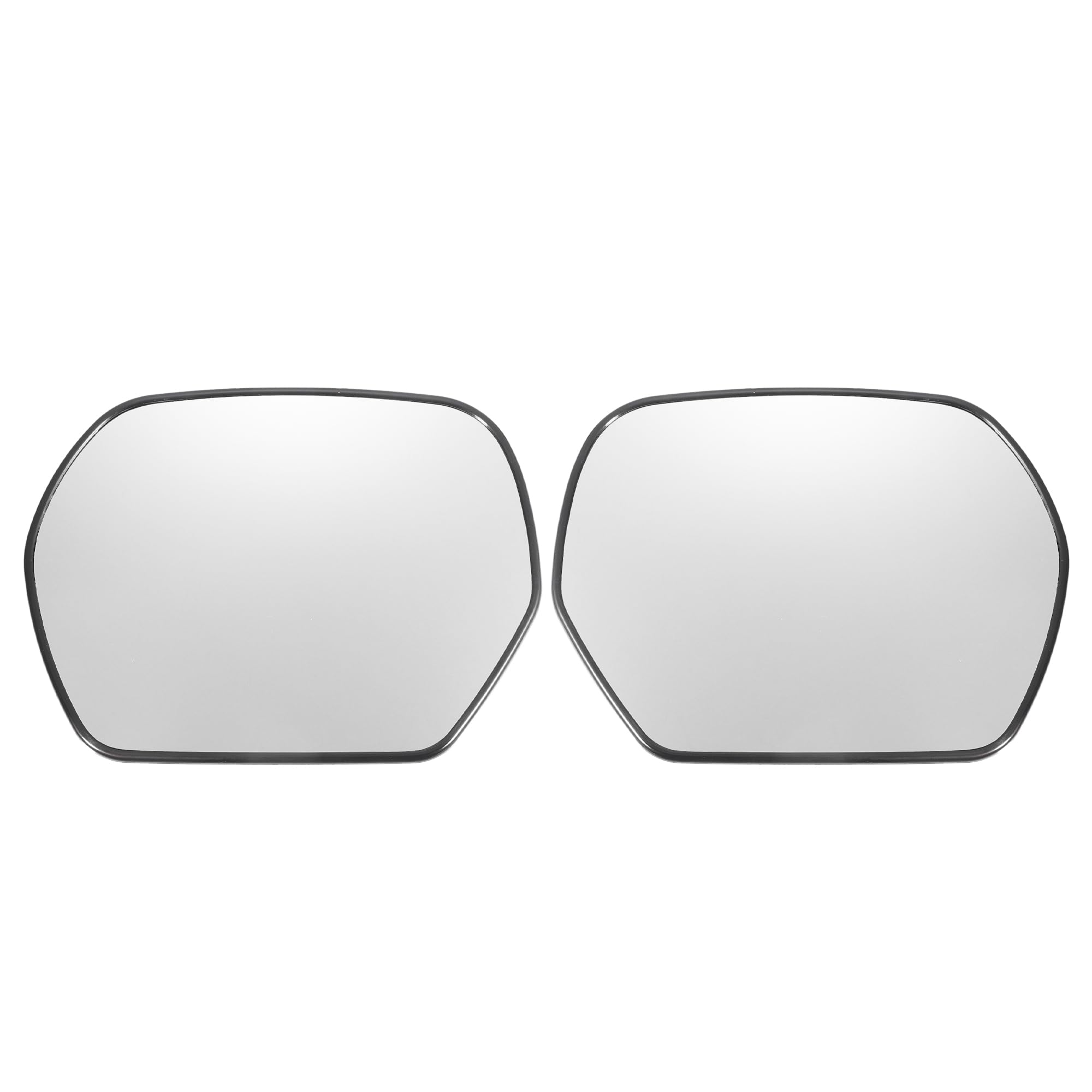 Photo 1 of X AUTOHAUX Pair Car Rearview Left Right Side Mirror Glass Replacement W/Backing Plate Heated White Glass for Honda Odyssey 2010-2013