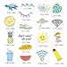 Stickers for Water Bottles Waterproof Cute Vinyl Stickers Laptop Luggage Stickers Skateboard Guitar Travel Case Graffiti Sticker Motorcycle Stickers Teens Girls Boys (35 pcs)