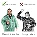 Rain Poncho - Rain Ponchos for Women Men Adults Teens - Disposable Rain Coat - Lightweight Rain Poncho - Emergency Rain Coat - Disposable Emergency Poncho - Rain Poncho Pack - Womens Mens Rain Poncho