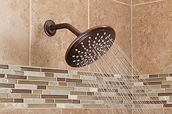 Moen 8-Inch Fixed Single Function Brushed Nickel