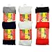 Angelina 6-Pair-Pack Girls Winter Tights #001_Assorted_M