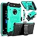 Venoro Compatible with Blade Z Max Case, ZMax Pro 2 Case, Sequoia Case, Shockproof Protection Case Cover with Belt Swivel Clip and Kickstand Compatible with Z982 (Green)