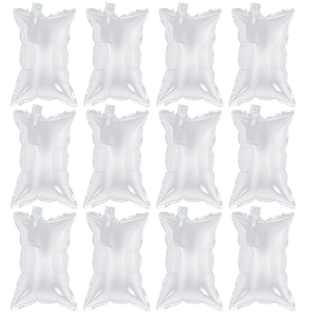 Clear Wrapping 30pcs Air Bag Inflatable Air Packaging Air Pillows Film Air Cushion Film Roll Blocking Wrap for Shipping Packaging 20x30cm