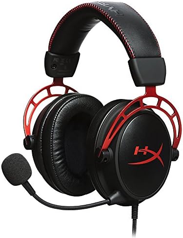 Grborn HyperX Cloud Alpha Pro Gaming Headset Compatible with Xbox One Nintendo Switch PC (HX-HSCA-RD/AS)