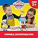 Play-Doh Kitchen Creations Popcorn Party Play Food Set with 6 Non-Toxic Cans