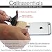 Cellessentials USA Merchant Redesigned Card Holder - Silicone Stick on Cell Phone Wallet with Pocket for Credit Card ID Business Card - iPhone Android & Smartphones (White)