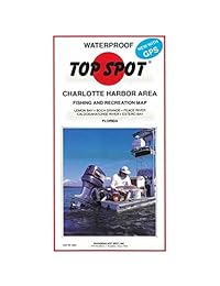 parte superior Spot Mapa de pesca para Charlotte Harbor