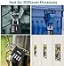 Combination Lock for Locker Outdoor - Towoke Resettable Weatherproof Combination Padlock - 4-Digit Smooth Dial, Zinc Alloy Lock for School Gym Locker, Fence, Backyard Gate, Case -2 Pack