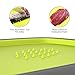 Homgeek Plastic Cutting Board, Antimicrobial Non-slip Chopping Board with Strip Edge Multi-purpose Double Side Use Dishwasher Safe