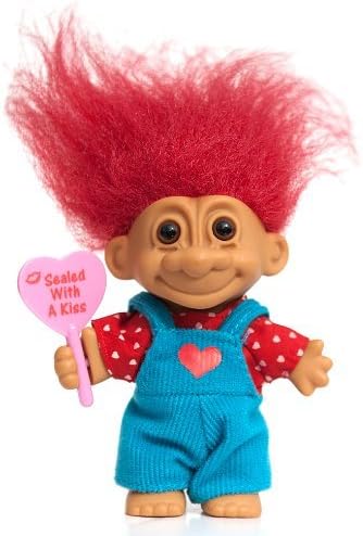 red headed troll doll