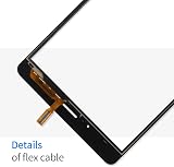 LADYSON Screen for Samsung Galaxy Tab A 8.0 T355 T357 SM-T355 SM-T357 Touch view 5