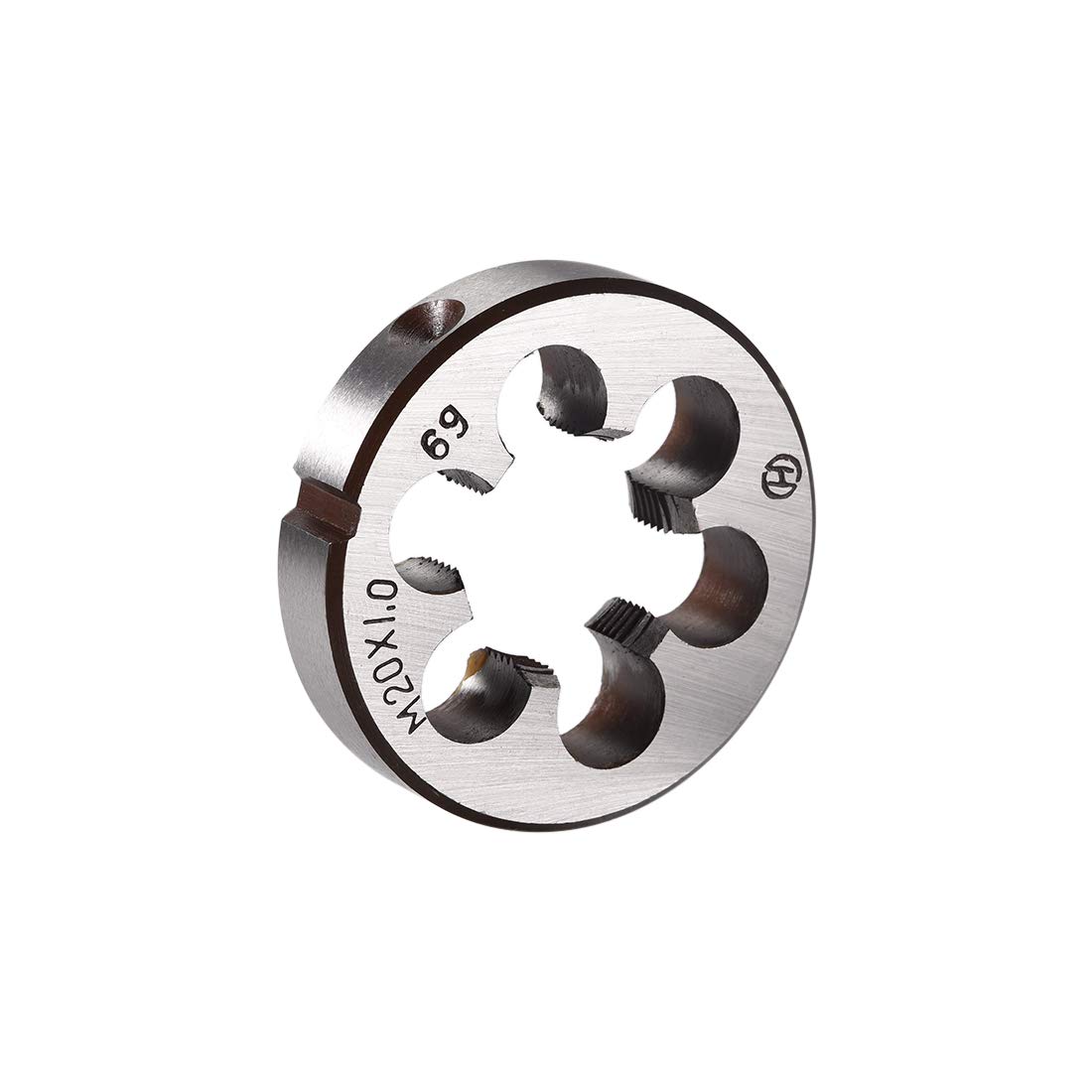 sourcing map M20 x 1 Metric Round Die, Machine Thread Right Hand Threading Die, Alloy Steel Screw Thread Cutting Die
