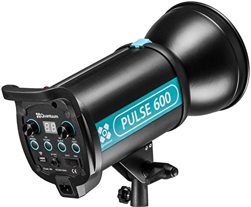 title=QUANTUUM FLASH DA STUDIO PULSE 600 POTENZA 600W WATT CON ATTACCO BOWENS