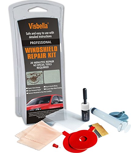 Click Here to See More Images Visbella Windshield Repair Kit for 1-2 Chips
