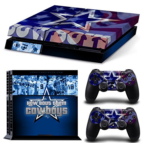 GoldenDeal PS4 Console and DualShock 4 Controller Skin Set - Football NFL - PlayStation 4 Vinyl