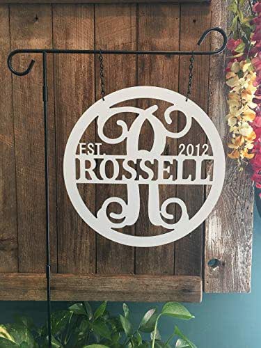 Amazon.com: Customized Garden Flag Stand Last Name Yard Decor