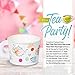 Creative Converting Tea Time Tea Party Decorate Your Own Favor Cups (2-Pack: 12 ct)