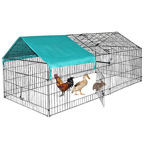 BMS Chicken Cage Pens Crate Chicken Coop Rabbit Cage Enclosure Exercise Pen Pet Playpen - Thumbnail 7
