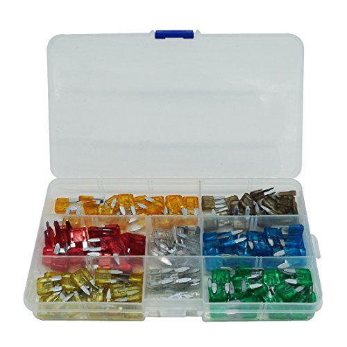 140 Assorted Car Truck Small Size Fuse 5,7.5,10,15,20,25,30 AMP
