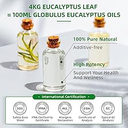 HIQILI Eucalyptus Essential Oil, Pure for