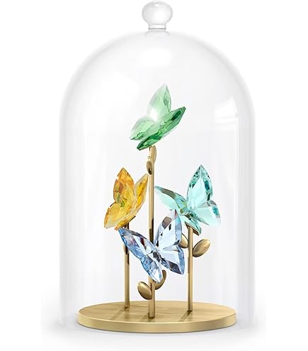 Amazon.com: SWAROVSKI Jungle Beats Butterfly Bell Jar : Home & Kitchen