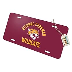 Bethune-Cookman Wildcats Logo Novelty Metal Vanity