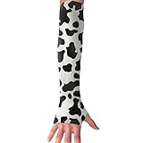 Cooling Arm Sleeves Cow Print UV Protection Hands