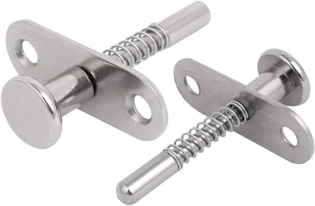 DyniLao 2pcs Stainless Steel Spring Loaded Quick Release Lock Pin 5mm Diameter with Plate Amazon.ae