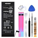 3400mAh Battery Replacement Compatible for iPhone 6s Plus,NOHON High Capacity Li-ion Battery with Complete Repair Tool Kit and Instructions - Included 24 Months Warranty