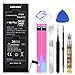 3400mAh Battery Replacement Compatible for iPhone 6s Plus,NOHON High Capacity Li-ion Battery with Complete Repair Tool Kit and Instructions - Included 24 Months Warranty
