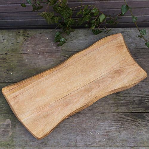 Antikas Large Solid Wood Rustic Lunch Tray, Serving Board, Nostalgic