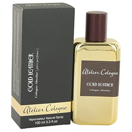 gold leather cologne