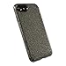 Speck Products Presidio Clear + Glitter Cell Phone Case for iPhone 7, iPhone 6/6S - Gold Glitter/Onyx Black Clear