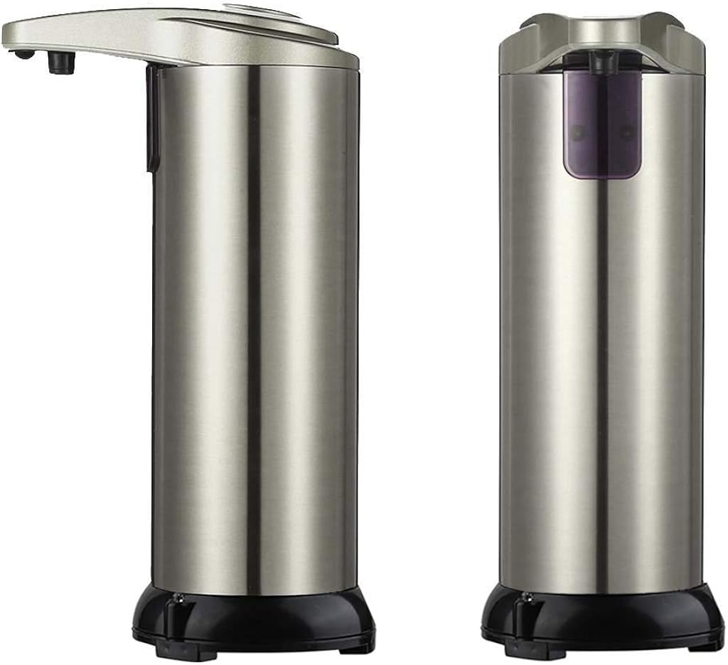 JSPOYOU Touchless Automatic Soap Dispenser Liquid Hands-free Auto Hand Soap Dispenser: Clothing