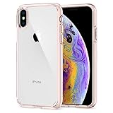 Spigen Ultra Hybrid Designed for Apple iPhone Xs Case (2018) / Designed for Apple iPhone X Case (2017) - Rose Crystal
