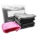 MICHIKO Set of 3 Reusable Makeup Remover Cloths, Includes Bonus Makeup Remover Mini Mitten Chemical Free Cleansing Towel Remover Wipes Face Clean